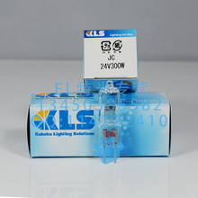 KLS JC 24V 300W Вольфрамовая галогенная лампа 10450lm 3400K 50H время жизни G6.35 55 мм лампа используется в оптической кривой шлифовальный станок и т. Д. 2024 - купить недорого