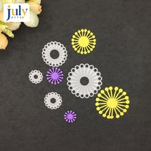 Julyarts Dies Scrapbooking Cutting Dies Silver Flowers Embossing Stencil DIY Scrapbook Paper Album for Handwork Creative 2024 - buy cheap