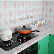 Настенные Стикеры, термостойкая самоклеящаяся фольга для кухни, ванной, плитки, 60 Х500 см, паста от жира 2024 - купить недорого