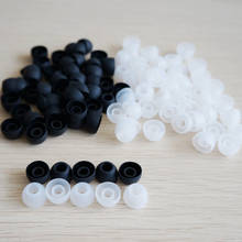 50pcs/lot Black/White/Transparent Replacement Earbud Soft Silicon Cover For HTC In-Ear Headphones Earphones Accessories Tool 2024 - buy cheap