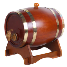 3L red  wine barrels cask oak barrels high-grade pine bar set  hotel  restaurant  company decoration display JH086 2024 - buy cheap