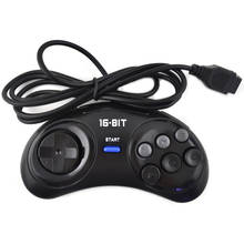 Game controller for SEGA Genesis for 16 bit handle controller 6 Button Gamepad for SEGA MD Game Accessories 2024 - buy cheap
