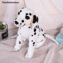 35cm squatting Dalmatian dog plush toy doll birthday gift h2307 2024 - buy cheap