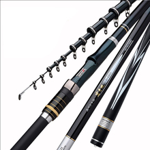 3.6M 4.5M 5.4M 6.3M High Carbon Fiber Rocky Telescopic Fishing Rod Spinning Rods Fishing Pole Feeder Carp Rods A132 2024 - buy cheap
