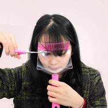 Fast Free Shipping Fashion DIY Professional Bangs Hair Cutting Clip Comb Hairstyle Typing Trim Tool 2024 - buy cheap
