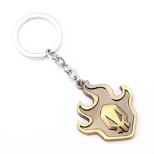 Брелок для ключей BLEACH Fire, кольцо для ключей в подарок, брелок для ключей от автомобиля Chaveiro, ювелирное изделие, аниме, сувенир YS11494 2024 - купить недорого