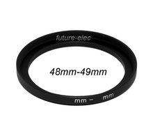 New Arrive 48mm to 49mm 48-49 mm 48 49 Metal Step-Up Step Up Ring Camera Lenses Lens Hood Holder Filter Filters Stepping Adapter 2024 - buy cheap