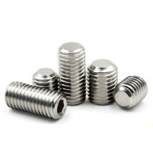 40PCS 304 Stainless Steel Set Screws / Machine Meters / Top Wire M5X3/4/5/6/8/10mm 2024 - buy cheap