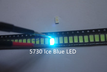 Diodo azul smd com 5730 leds, 1000 unidades, diodo emissor de luz smd 5630 2024 - compre barato