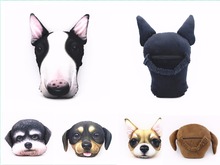 Reposacabezas con forma de perro Bull Terrier, cojín para sofá, coche, viaje, regalo, cumpleaños, boda, silla de casa, almohada, descanso de cabeza, nuevo 2024 - compra barato