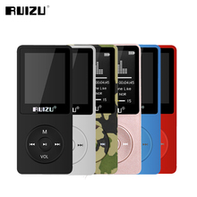 Оригинальный MP3 плеер RUIZU X02, 8 ГБ, портативный музыкальный аудио плеер без потерь с поддержкой экрана, fm-радио, запись, электронная книга, часы 2024 - купить недорого