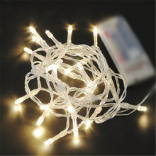 10/20/30/40 LED AA Battery Operated LED String Lights for Xmas Garland Party Wedding Decoration Christmas Flasher Fairy Lights 2024 - buy cheap