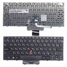 Gzeele-teclado russo para notebook, compatível com lenovo thinkpad x100, x100e, x120, x120e, edge e10, e11, ru, sem luz de fundo 2024 - compre barato