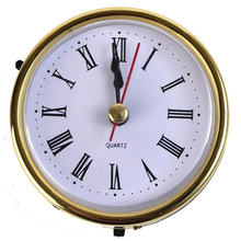 2019 High Quality Vintage Black Metal Art Table Clock With Lighting Watch Desktop Clock Accessories Hot Sale 2024 - buy cheap