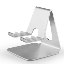 Универсальный держатель для сотового телефона из алюминиевого сплава металлическая подставка для телефона для стола Совместимость с iPhone X 8 все смартфоны для iPad 2024 - купить недорого