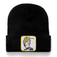 Gorro de alta qualidade algodão casual beanies vegeta para homens mulheres quentes de malha chapéu de inverno moda sólida unisex boné 2024 - compre barato