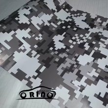 Digital Adhesive Black White Camo Vinyl Wrap Camouflage Film With Air Bubble Free For Car Wrapping Motorcycle Decal Graphics 2024 - buy cheap