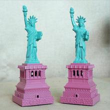 Réplica de Nueva York de la Estatua de la libertad, modelo sin Metal, diosa, figuritas, decoraciones de mesa de escritorio 2024 - compra barato