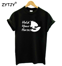 Camiseta feminina hipster de algodão casual, camiseta engraçada para garotas yong 2024 - compre barato