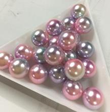 Solto 3mm-14mm sinfonia rosa rainbow color diy imitação de pérolas contas de plástico para a roupa & arte do vestuário decoração 2024 - compre barato