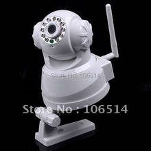 1Pcs White Color Wireless IP Network Camera Pan Tilt Security WIFI Webcam CCTV Night Vision IR Web cam 2024 - buy cheap