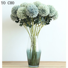 YO CHO 2pcs High Quality Artificial Flowers Vivid Silk Simulation Dandelion Flowers For Wedding Home Festival Decor Fake Flowers 2024 - buy cheap