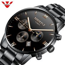 NIBOSI Watch Men Fashion Quartz Clock Mens Watches Luxury Famous Top Brand Steel Business Waterproof Watch Relogio Masculino 2024 - buy cheap