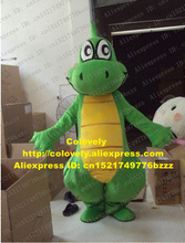 New Green Dinosaur Dragon Loong Phytodinosauria Dino Stegosaurus Mascot Costume Mascotte With Yellow Belly No.229 Free Shipping 2024 - buy cheap