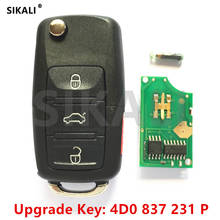 SIKALI 231P Remote Key Upgrade for AUDI 4D0837231P / 4D0 837 231 P A4 S4 A6 S6 A8 S8 TT Allroad Cabriolet 1997-2005 2024 - buy cheap
