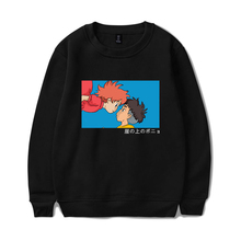 Ponyo-Sudadera con capucha para hombre y mujer, suéter con estampado de HIP HOP, de gran tamaño, para ocio 2024 - compra barato