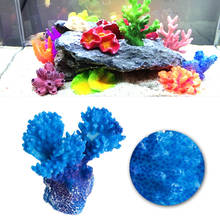 Aquarium Artificial Resin Mini Coral Tree Underwater Decoration Landscape Decor Fish Tank Blue Coral Ornaments 2024 - buy cheap