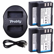 4Pcs Probty EN-EL9 EN EL9 Battery + Dual USB Charger for Nikon D700 D300 D100 D3000 D5000 D5100 D80 D60 D70s D70 D50 D40X D40 2024 - buy cheap