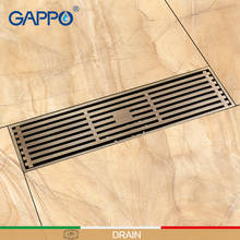 GAPPO Drains Bathroom Anti-odor Floor Drainers bath drain stopper Bathroom Shower Drainers Strainers 2024 - buy cheap