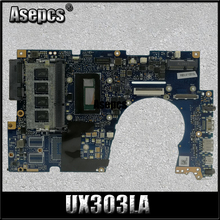 Asepcs UX303LA материнская плата для ноутбука For Asus UX303LA UX303LB UX303LN UX303L UX303 тест оригинальная материнская плата 4G RAM I7-4510U 2024 - купить недорого