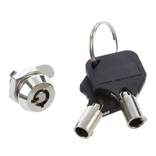 Cabinet Door Quarter Turn Security Tubular Cam Lock w Keys Drop shipping 2024 - buy cheap