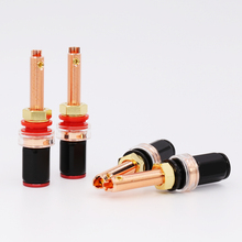4Pc Eutectic Copper Red Copper Speaker Amplifier terminal Binding Post 2024 - buy cheap