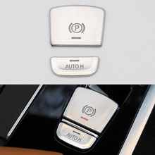 Para BMW 5 Series F10 F11 2011 2012 2013 2014 2015 2016 2 uds ABS para consola interior, freno de mano electrónico, cubierta de botón H/P, estilismo 2024 - compra barato