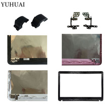 Cubierta superior LCD para portátil SONY VAIO SVF152C29V SVF153A1QT SVF152100C SVF1521Q1RW, bisel frontal LCD sin contacto, bisagras, cubierta de bisagras 2024 - compra barato