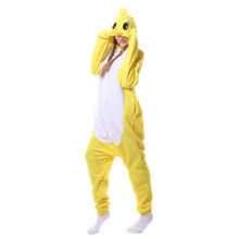 Kigurumi-Pijama Unisex para adultos, ropa de dormir con diseño de pollito amarillo y Animal, para dormir 2024 - compra barato
