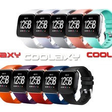 Coolaxy Band For Fitbit Versa Lite Strap For Fitbit Versa Band Women Soft Silicone Replacement Bracelet Strap For Fitbit Versa 2024 - buy cheap