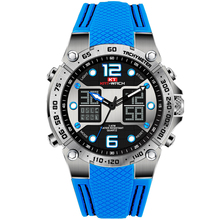 Спортивные многофункциональные электронные светодиодные часы с большим циферблатом, светящиеся деловые кварцевые часы, мужские подарки, 2018 2024 - купить недорого