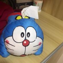 1pc 33cm cartoon sweet Doraemon cat soft plush paper towel case vehicle-mounted tissue holder waist pillow stuffed toy gift 2024 - buy cheap