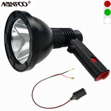 Foco de luz de punto perfecto para caza, foco de mano con enchufe hembra de 12V, 125mm, CREE XML2 T6, 1200LM, 10W, Blanco/verde/rojo 2024 - compra barato