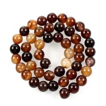 Natural Stone Beads Multi Color Agates Round Loose Spacer Beads For Jewelry Making Necklace Bracelet Kalen Perles 15" 4-12mm 2024 - buy cheap