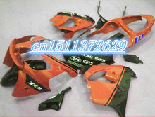Dor-hot sales  For KAWASAKI ZX9R NINJA ZX-9R 2002-2003 ZX 9R ZX9 R Fairing Kit 02 03 orange black D 2024 - buy cheap
