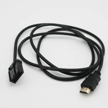HDMI-compatible Type A Male To HDMI-compatible1.4 E Male Video Audio Cable Charging Adapter for Car Automotive Multimedia 1080P 2024 - buy cheap