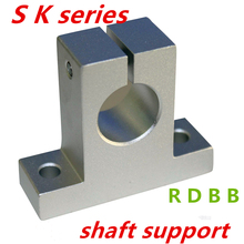 Sk20 2 partes do eixo linear 20mm, suporte para eixo linear sk20 sh20a 20mm suporte de eixo ferroviário, partes cnc para mesa xyz 2024 - compre barato