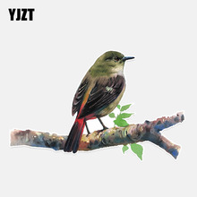 YJZT-pegatina decorativa de pájaros para coche, pegatina de PVC personalizada de alta calidad, de 16x10,1 CM, color 11A0282 2024 - compra barato