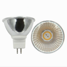 Bombillas LED regulables GU10 COB, 5W, 7W, 9W, 85 ~ 265V/12V, MR16, GU5.3, foco de luz, CE/RoHS, blanco cálido, novedad 2024 - compra barato