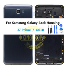 Cubierta trasera de batería para Samsung Galaxy J7 Prime G610F G610, carcasa de cristal para puerta trasera, para SAMSUNG j7 prime G610 2024 - compra barato